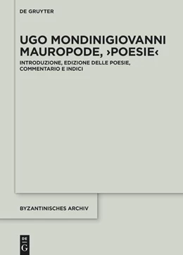 Abbildung von Mondini | Giovanni Mauropode, ›Poesie‹ | 1. Auflage | 2026 | beck-shop.de