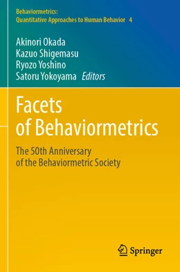 Abbildung von Okada / Shigemasu | Facets of Behaviormetrics | 1. Auflage | 2024 | beck-shop.de