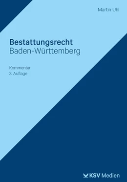Abbildung von Uhl | Bestattungsrecht Baden-Württemberg | 3. Auflage | 2025 | beck-shop.de