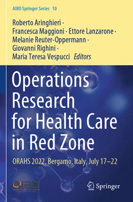 Abbildung von Aringhieri / Maggioni | Operations Research for Health Care in Red Zone | 1. Auflage | 2024 | beck-shop.de