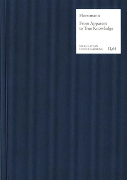 Abbildung von Horstmann | From Apparent to True Knowledge (Wissen) | 1. Auflage | 2024 | beck-shop.de
