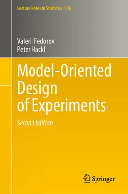 Abbildung von Fedorov / Hackl | Model-Oriented Design of Experiments | 2. Auflage | 2024 | beck-shop.de