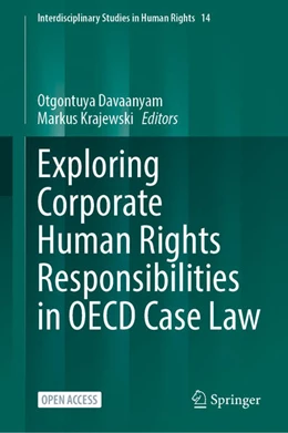 Abbildung von Davaanyam / Krajewski | Exploring Corporate Human Rights Responsibilities in OECD Case Law | 1. Auflage | 2025 | beck-shop.de