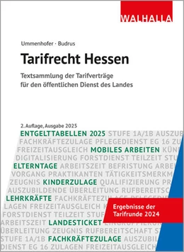 Abbildung von Ummenhofer / Budrus | Tarifrecht Hessen | 2. Auflage | 2025 | beck-shop.de
