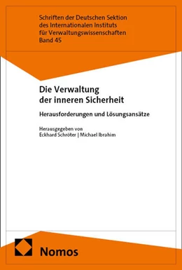 Abbildung von Schröter / Ibrahim | Die Verwaltung der inneren Sicherheit | 1. Auflage | 2025 | 45 | beck-shop.de