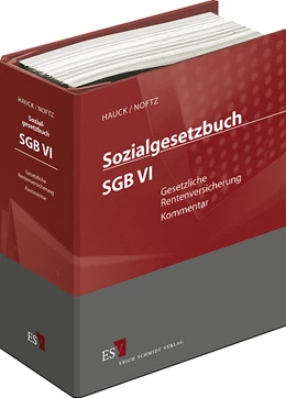 Abbildung von Hauck / Noftz | Sozialgesetzbuch (SGB) VI: Gesetzliche Rentenversicherung • mit Aktualisierungsservice | 1. Auflage | 2018 | beck-shop.de