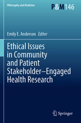 Abbildung von Anderson | Ethical Issues in Community and Patient Stakeholder-Engaged Health Research | 1. Auflage | 2024 | beck-shop.de