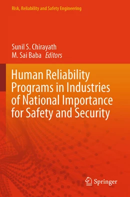 Abbildung von Chirayath / Sai Baba | Human Reliability Programs in Industries of National Importance for Safety and Security | 1. Auflage | 2024 | beck-shop.de