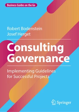Abbildung von Bodenstein / Herget | Consulting Governance | 1. Auflage | 2024 | beck-shop.de