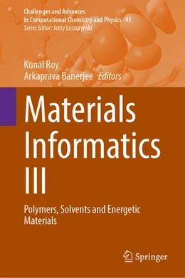 Abbildung von Roy / Banerjee | Materials Informatics III | 1. Auflage | 2025 | beck-shop.de