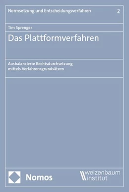 Abbildung von Sprenger | Das Plattformverfahren | 1. Auflage | 2024 | 2 | beck-shop.de