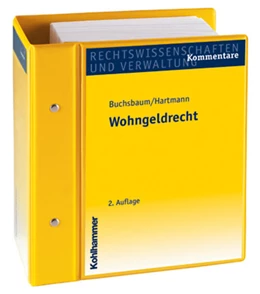 Abbildung von Buchsbaum / Hartmann | Wohngeldrecht | 1. Auflage | 2017 | beck-shop.de