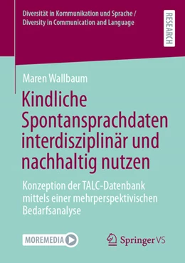 Abbildung von Wallbaum | Kindliche Spontansprachdaten interdisziplinär und nachhaltig nutzen | 1. Auflage | 2025 | beck-shop.de
