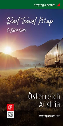 Abbildung von Freytag & Berndt | Österreich, Rail Travel Map 1:500.000, freytag & berndt | 1. Auflage | 2025 | beck-shop.de