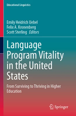 Abbildung von Heidrich Uebel / Kronenberg | Language Program Vitality in the United States | 1. Auflage | 2024 | beck-shop.de