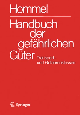 Abbildung von Holzhäuser | Handbuch der gefährlichen Güter. Transport- und Gefahrenklassen Neu | 24. Auflage | 2025 | beck-shop.de