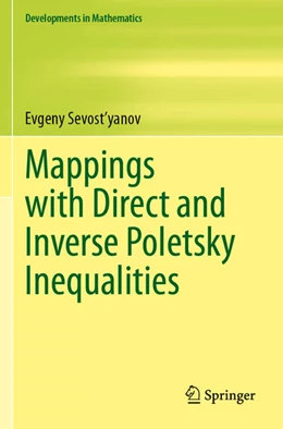 Abbildung von Sevost'yanov | Mappings with Direct and Inverse Poletsky Inequalities | 1. Auflage | 2024 | beck-shop.de