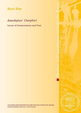 Abbildung von Sier | Aeschylus' 'Choephori' | 1. Auflage | 2024 | beck-shop.de