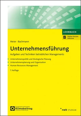 Abbildung von Meier / Bachmann | Unternehmensführung | 7. Auflage | 2025 | beck-shop.de