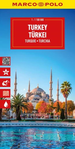Abbildung von MARCO POLO Reisekarte Türkei 1:1 Mio. | 11. Auflage | 2025 | beck-shop.de