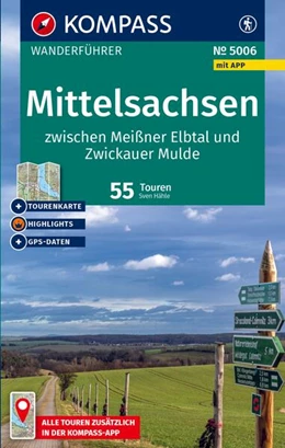 Abbildung von Hähle | KOMPASS Wanderführer Mittelsachsen zwischen Meißner Elbtal und Zwickauer Mulde, 55 Touren mit Extra-Tourenkarte | 1. Auflage | 2025 | beck-shop.de