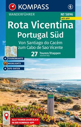 Abbildung von Rau | KOMPASS Wanderführer Rota Vicentina, Portugal Süd: Fischerpfad und Historischer Weg, 40 Touren mit Extra-Tourenkarte | 1. Auflage | 2025 | beck-shop.de