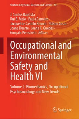Abbildung von Baptista / Melo | Occupational and Environmental Safety and Health VI | 1. Auflage | 2025 | beck-shop.de