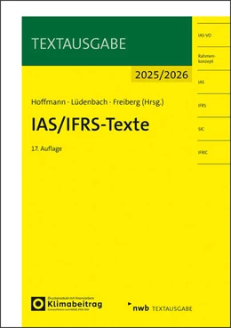 Abbildung von Lüdenbach / Freiberg | IAS/IFRS-Texte 2025/2026 | 17. Auflage | 2025 | beck-shop.de