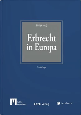 Abbildung von Süß / Berger-Steiner | Erbrecht in Europa | 5. Auflage | 2024 | beck-shop.de