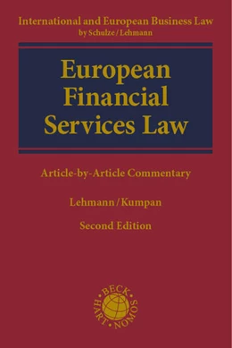 Abbildung von Lehmann / Kumpan | European Financial Services Law | 2. Auflage | 2025 | beck-shop.de