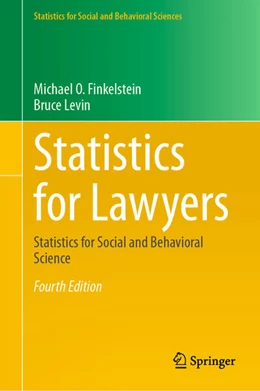 Abbildung von Finkelstein / Levin | Statistics for Lawyers | 4. Auflage | 2024 | beck-shop.de