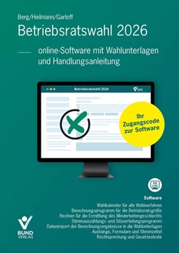 Abbildung von Berg / Heilmann | Betriebsratswahl 2026 | 10. Auflage | 2025 | beck-shop.de