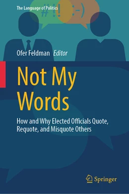 Abbildung von Feldman | Not My Words | 1. Auflage | 2025 | beck-shop.de