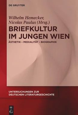Abbildung von Hemecker / Paulus | Briefkultur im Jungen Wien | 1. Auflage | 2025 | beck-shop.de