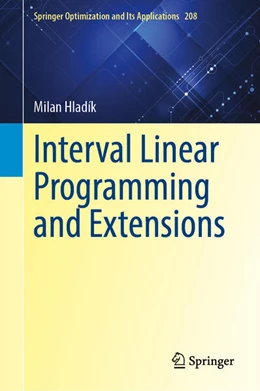 Abbildung von Hladík | Interval Linear Programming and Extensions | 1. Auflage | 2025 | beck-shop.de
