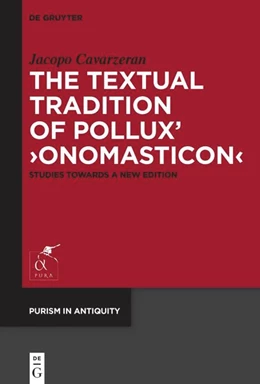 Abbildung von Cavarzeran | The Textual Tradition of Pollux’s ›Onomasticon‹ | 1. Auflage | 2025 | 2 | beck-shop.de