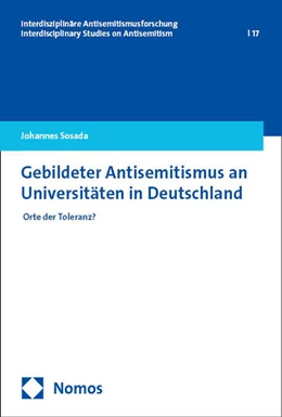 Abbildung von Sosada | Gebildeter Antisemitismus an Universitäten in Deutschland | 1. Auflage | 2025 | 17 | beck-shop.de
