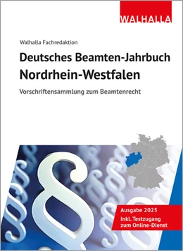 Abbildung von Walhalla Fachredaktion | Deutsches Beamten-Jahrbuch Nordrhein-Westfalen 2025 | 18. Auflage | 2025 | beck-shop.de