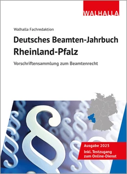 Abbildung von Walhalla Fachredaktion | Deutsches Beamten-Jahrbuch Rheinland-Pfalz 2025 | 16. Auflage | 2025 | beck-shop.de