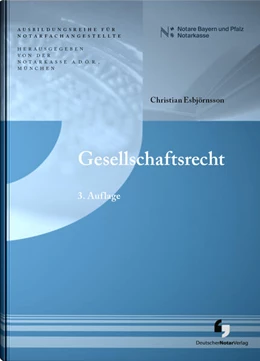 Abbildung von A.D.Ö.R. / Esbjörnsson | Gesellschaftsrecht | 3. Auflage | 2025 | beck-shop.de