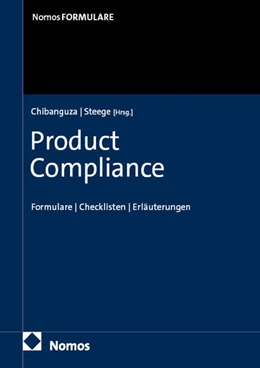 Abbildung von Chibanguza / Steege | Product Compliance | 1. Auflage | 2025 | beck-shop.de
