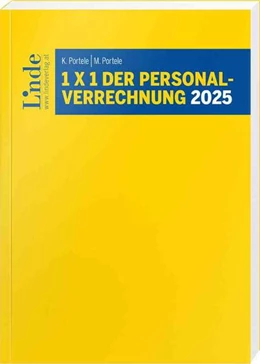 Abbildung von Portele | 1 x 1 der Personalverrechnung 2025 | 8. Auflage | 2025 | beck-shop.de