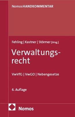 Abbildung von Fehling / Kastner | Verwaltungsrecht | 6. Auflage | 2026 | beck-shop.de