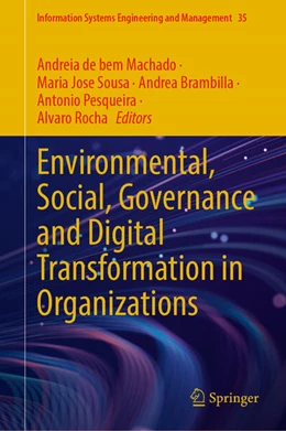 Abbildung von Machado / Sousa | Environmental, Social, Governance and Digital Transformation in Organizations | 1. Auflage | 2025 | beck-shop.de