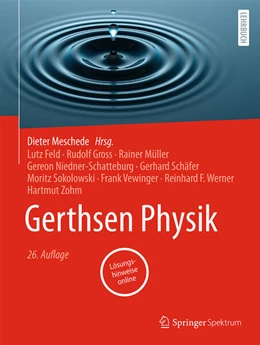Abbildung von Meschede / Feld | Gerthsen Physik | 26. Auflage | 2026 | beck-shop.de