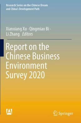 Abbildung von Xu / Bi | Report on the Chinese Business Environment Survey 2020 | 1. Auflage | 2025 | beck-shop.de
