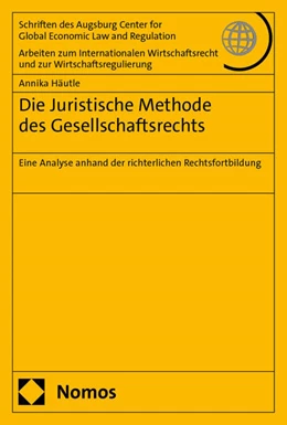Abbildung von Häutle | Die Juristische Methode des Gesellschaftsrechts | 1. Auflage | 2025 | 91 | beck-shop.de