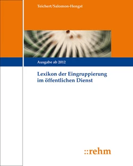Abbildung von Teichert / Salomon-Hengst | Lexikon der Eingruppierung - mit Aktualisierungsservice | 1. Auflage | 2018 | beck-shop.de