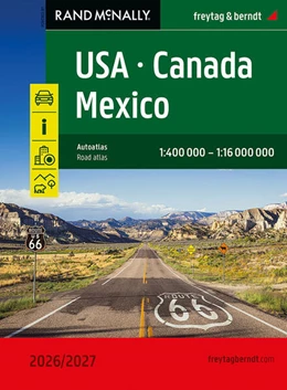 Abbildung von Freytag & Berndt | freytag & berndt Autoatlas USA - Canada - Mexico 2026/2027 1:400.000 | 1. Auflage | 2025 | beck-shop.de