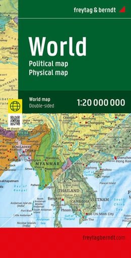 Abbildung von Freytag & Berndt | freytag & berndt Straßenkarte World map, political - physical 1:20 Mio. | 1. Auflage | 2025 | beck-shop.de